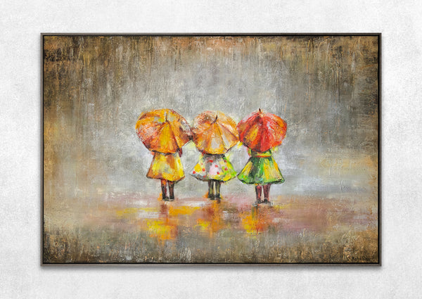 umbrella painting handmade decorative wall hangings