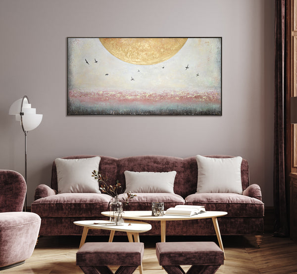 art home decoration colourful landscape