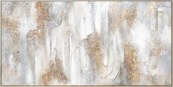 Modern art acrylic painting with frame "Philosophy"