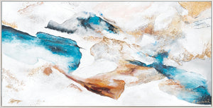 Acryl Wandbild Struktur Modern Deko