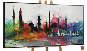 Beautiful painting for living room "Istanbul"