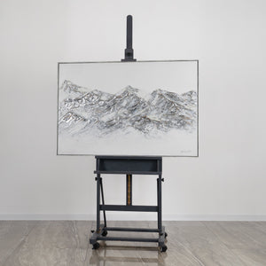 Neon wall art with frame "Heavenly Beauty"