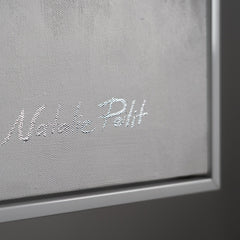 Neon wall art with frame "Heavenly Beauty"