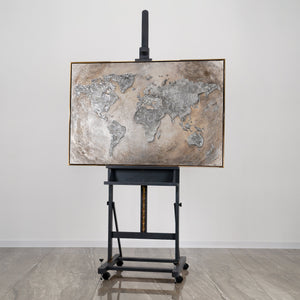 Framed decoart glow in the dark paint "Echo of Nature"