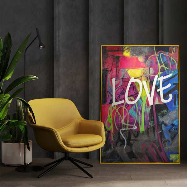 illuminated canvas wall art