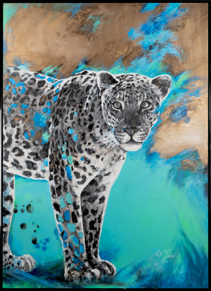 Kunstwerk mit Struktur Effekt