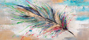 Künstlerische Acrylmalerei Struktur Deko