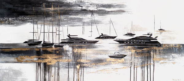 Künstlerische Acrylmalerei Struktur Deko