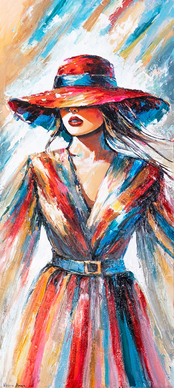 Künstlerische Acrylmalerei Struktur Deko