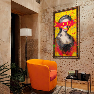 Moderne Acrylmalerei Pop Art Design