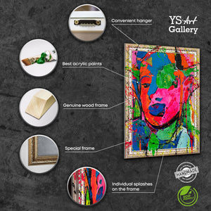 Handgemalte Acrylkunst Made in Germany