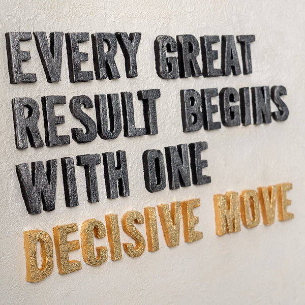 Energy Moves Through People – Hand Painted Domino Effect 3D Wall Art