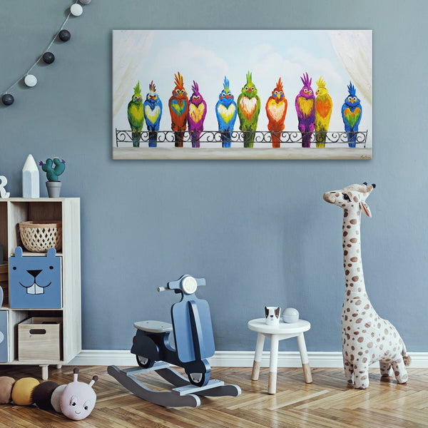 framed wall art for children's room