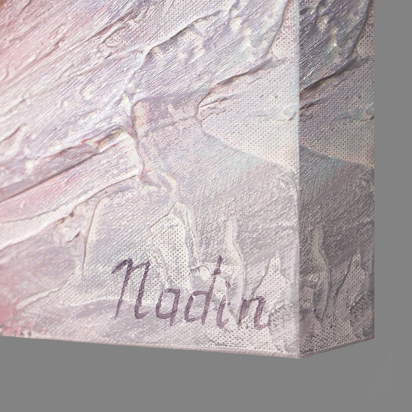 Flower Pictures Painted "Golden Peony" Canvas for Great Wall Decoration