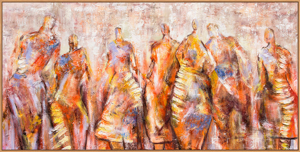 Handgemaltes Leinwandbild Acryl