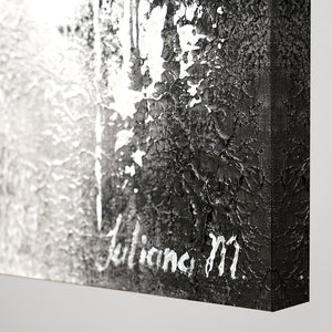 Abstract painting acrylic "Courage wall art