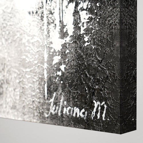 Hand painted wall art original with frame "Courage"