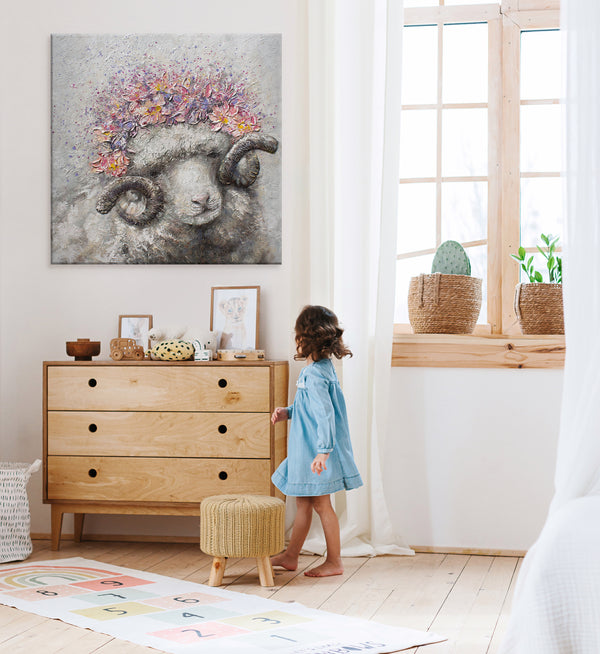 framed wall art for children's room