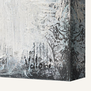 Modern abstract animal painting with frame "Happy sheep"