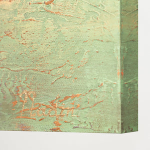 Abstract painting for "calm before the storm" the living room