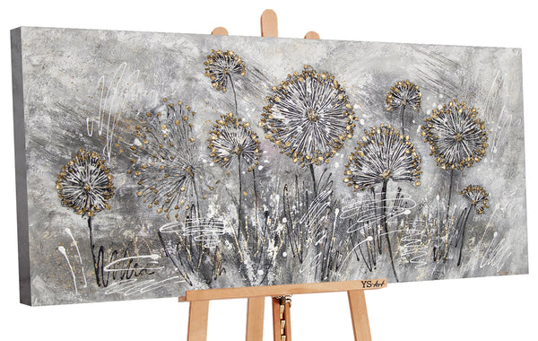 paintings of dandelions art home decoration