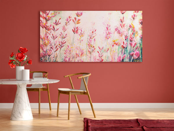 abstract flower painting artwork to buy