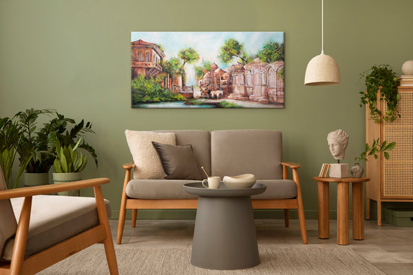 landscape canvas painting