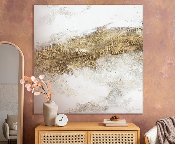 art home decoration textured canvas art