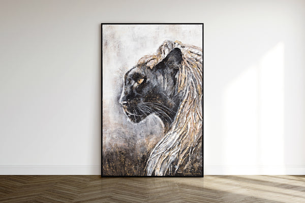 abstract framed art animal home decor