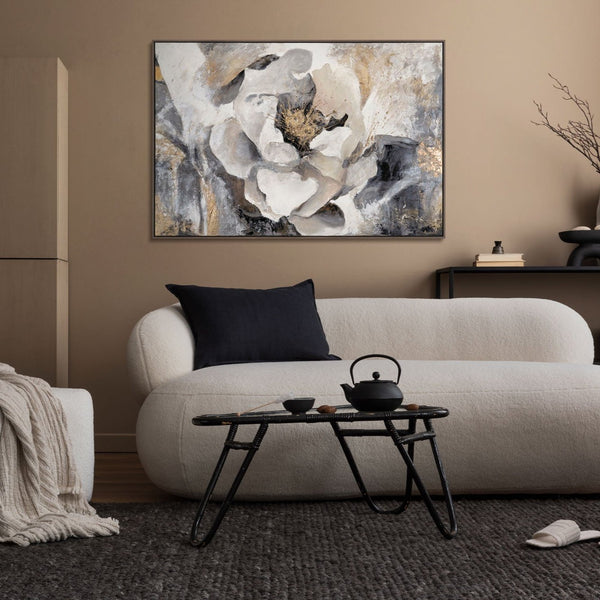 Wall art for living room in frame "Gorgeous flower"