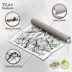 Rolled artwork in protective packaging for safe shipping