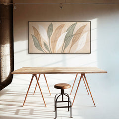 Abstraktes Leinwandbild Naturmotiv Handgemalt