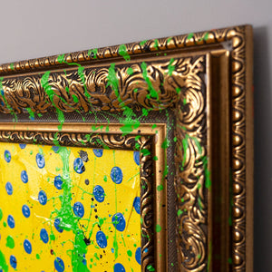 Acrylkunst Farbenreich Pop Art Stil