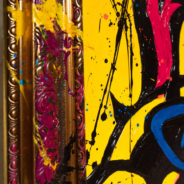 Acrylmalerei kräftige Farben