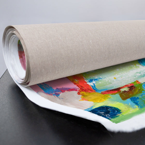 Handgemaltes Leinwandbild abstrakte Landschaft moderne Wandkunst