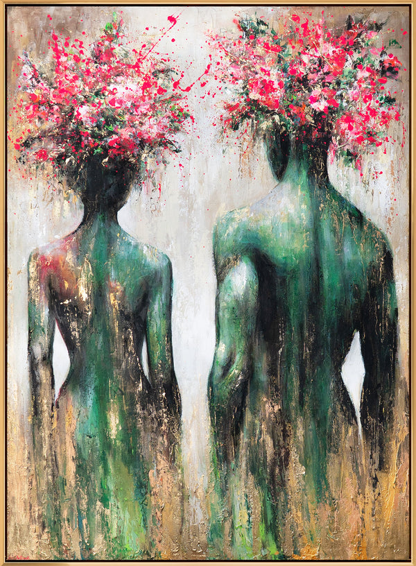 handgemalte Kunst Leinwand