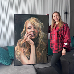 Einzelportrait malen lassen – Dein Foto als Kunstwerk