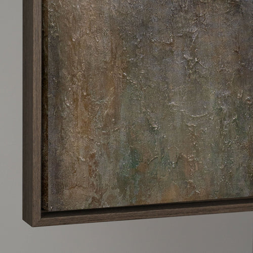 Kantenansicht Leinwandbild Strukturmalerei