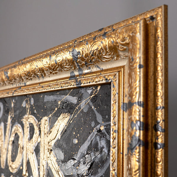 Leinwandbild Acrylrahmen Detail