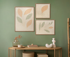 gerahmte bilder für wohnzimmer set handgemalte acrylbilder