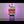 Framed colorful abstract landscape 