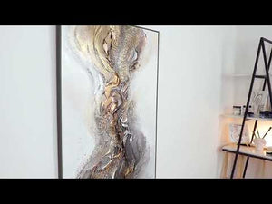 Textured canvas wall art "Grace"