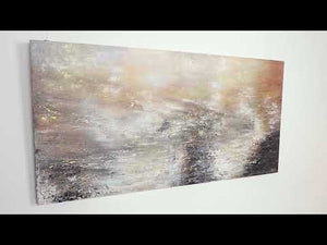 Wall decor for living room with frame "Elemental power"