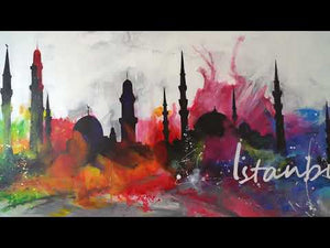 Beautiful painting for living room "Istanbul"