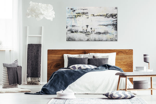 large wall art for bedroom