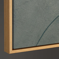 Reliefbild Acrylmalerei Naturtöne minimalistisch