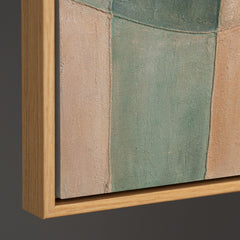 Strukturmalerei Acryl naturtoene modern
