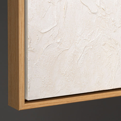 Strukturmalerei Beige Creme Ton