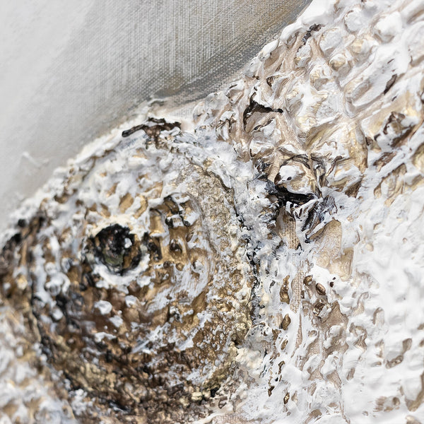 Tiermalerei Chamäleon Acryl Struktur Detail Nahaufnahme