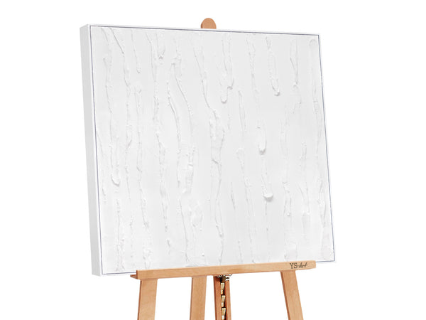 Modern wall decor for living room "Life III" 40x40 inch